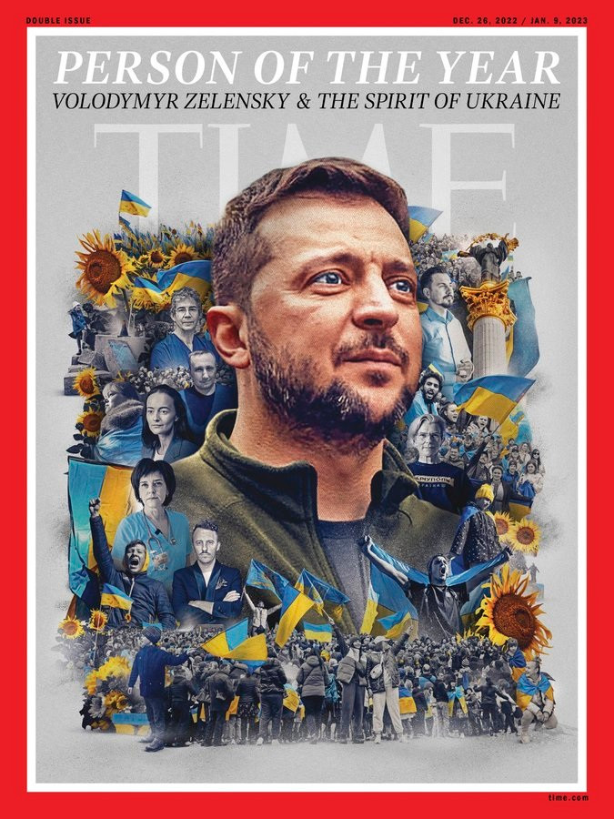 Tạp chí Time chọn Tổng thống Ukraine là Nhân vật của năm - 1