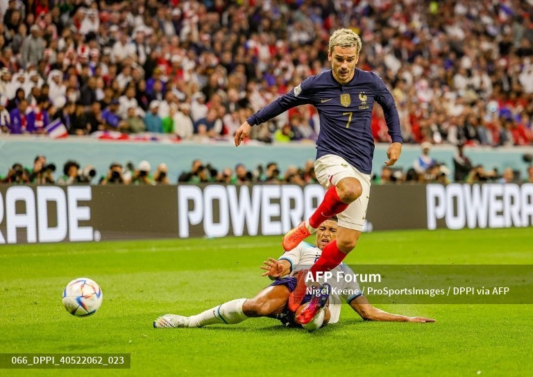 Griezmann là sự khác biệt của tuyển Pháp.  Ảnh: AFP