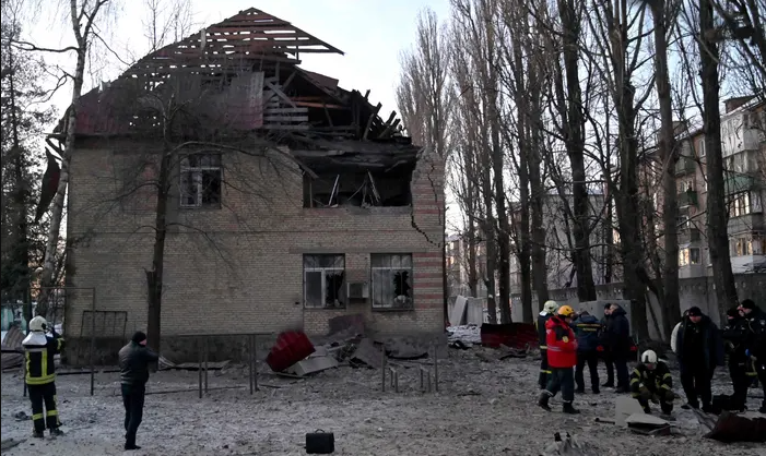 Ukraine tuyên bố bắn hạ toàn bộ UAV Nga trong trận tập kích ở Kiev - 2