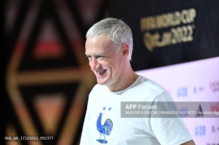 Huấn luyện viên Deschamps in đậm dấu ấn trong thành công của tuyển Pháp.  Ảnh: AFP