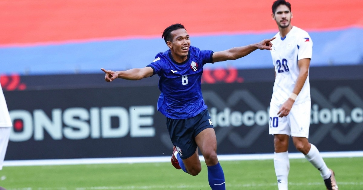Campuchia gây bất ngờ, đánh bại Philippines ở ngày khai mạc AFF Cup - 1