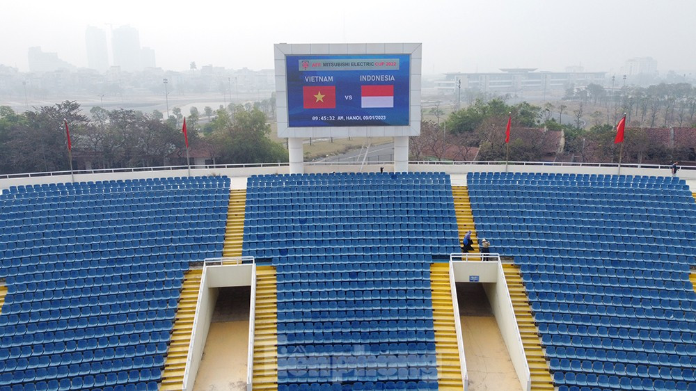Nhìn gần sân vận động Mỹ Đình trước trận quyết định của Việt Nam và Indonesia ảnh 6