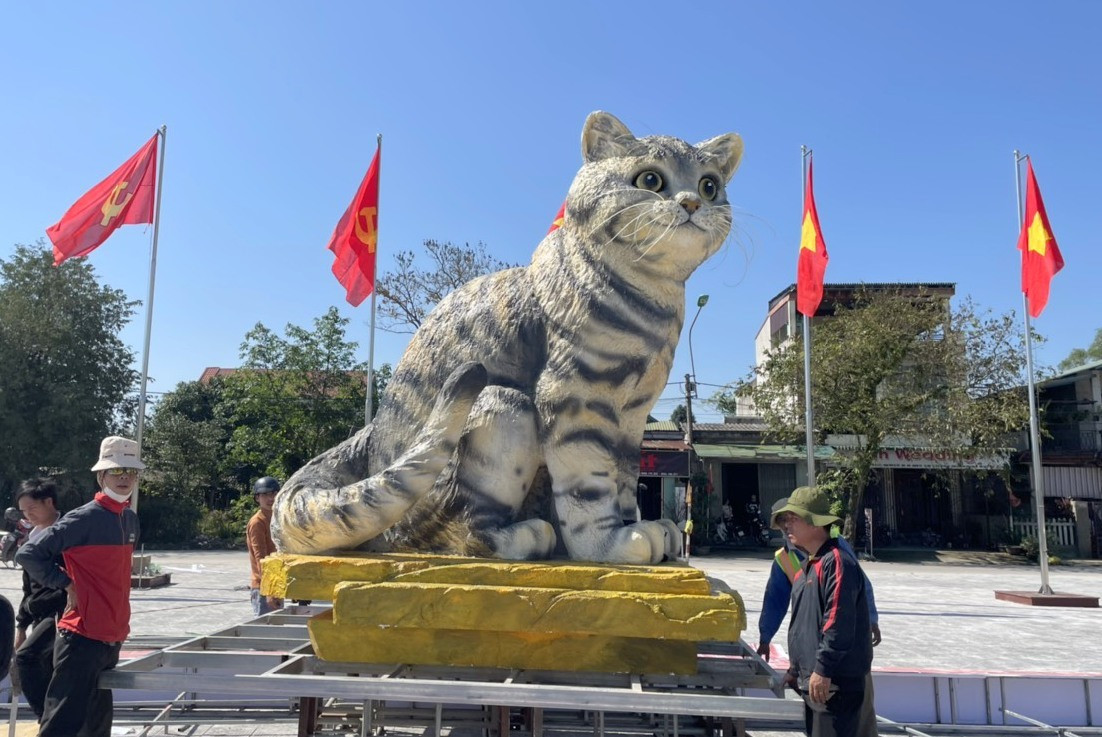 Vì sao linh vật mèo ở Quảng Trị khiến người xem trầm trồ?