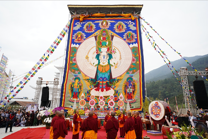 Hàng nghìn Phật tử tham gia đại lễ cầu an do Đức Gyalwang Drukpa chủ trì - Ảnh 4.