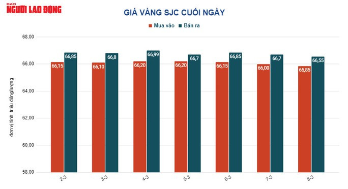 Giá vàng hôm nay 9-3: Tăng trở lại - Ảnh 2.