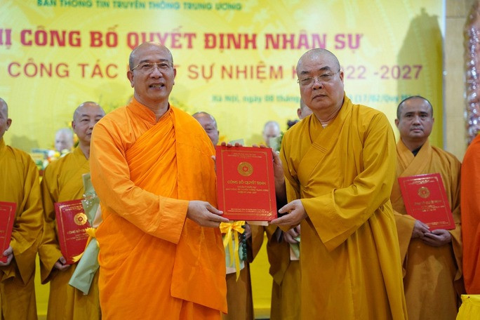 Sư Thích Trúc Thái Minh được bổ nhiệm Phó ban Truyền thông Giáo hội Phật giáo Việt Nam - Ảnh 1.