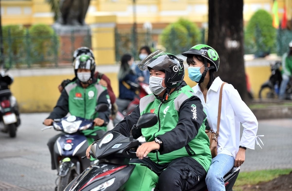 gojek rut khoi viet nam,  ung dung goi xe anh 1