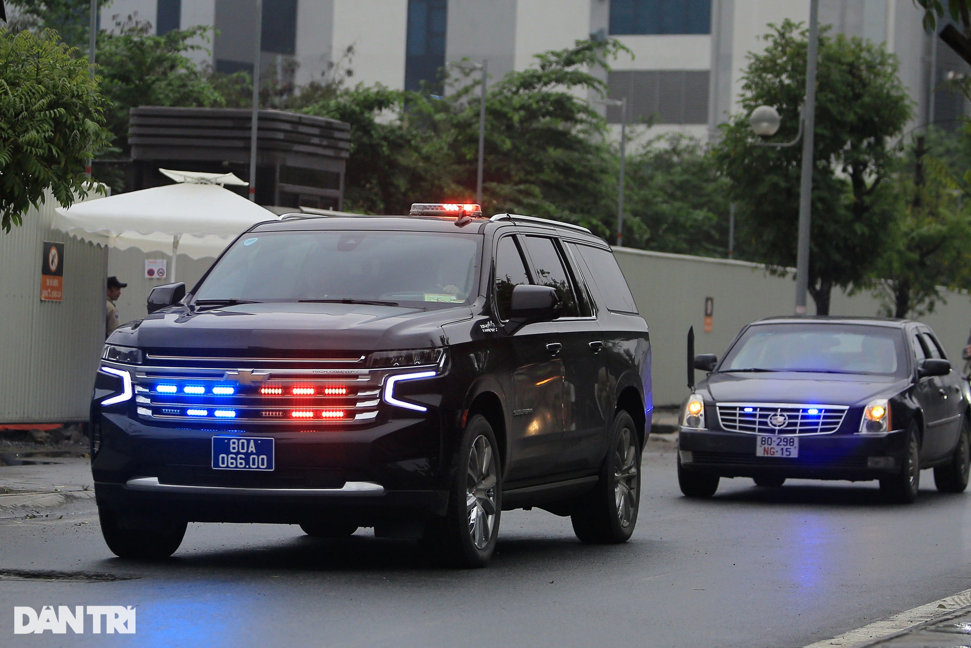 Dàn xe đặc chủng hộ tống Ngoại trưởng Mỹ trên đường phố Hà Nội - 11