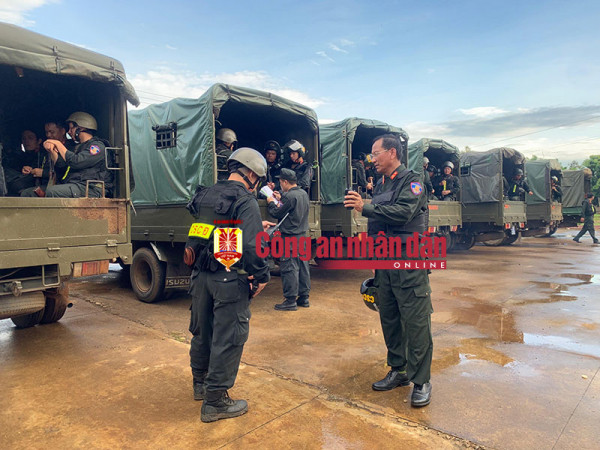 45 đối tượng bị bắt giữ trong vụ gây mất ANTT tại Đắk Lắk -0