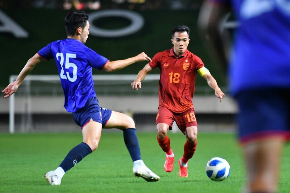 Đội tuyển Thái Lan gây thất vọng khi hòa Đài Bắc Trung Hoa - 1