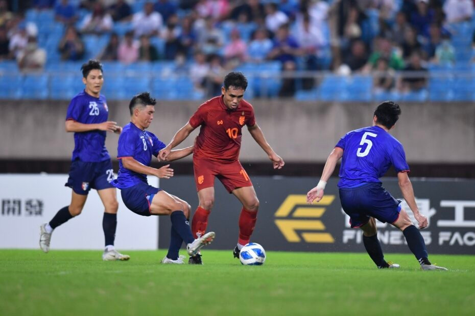 Đội tuyển Thái Lan gây thất vọng khi hòa Đài Bắc Trung Hoa - 2