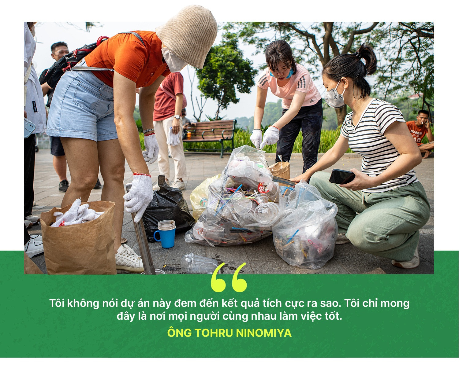 Doanh nhân Nhật Bản hơn 10 năm nhặt rác hồ Gươm để trả ơn Việt Nam - 24