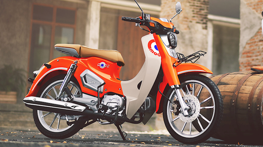 Honda GPX POPZ 110 thiết kế tương tự Honda Super Cub C125. (Ảnh: Vietnamnet)