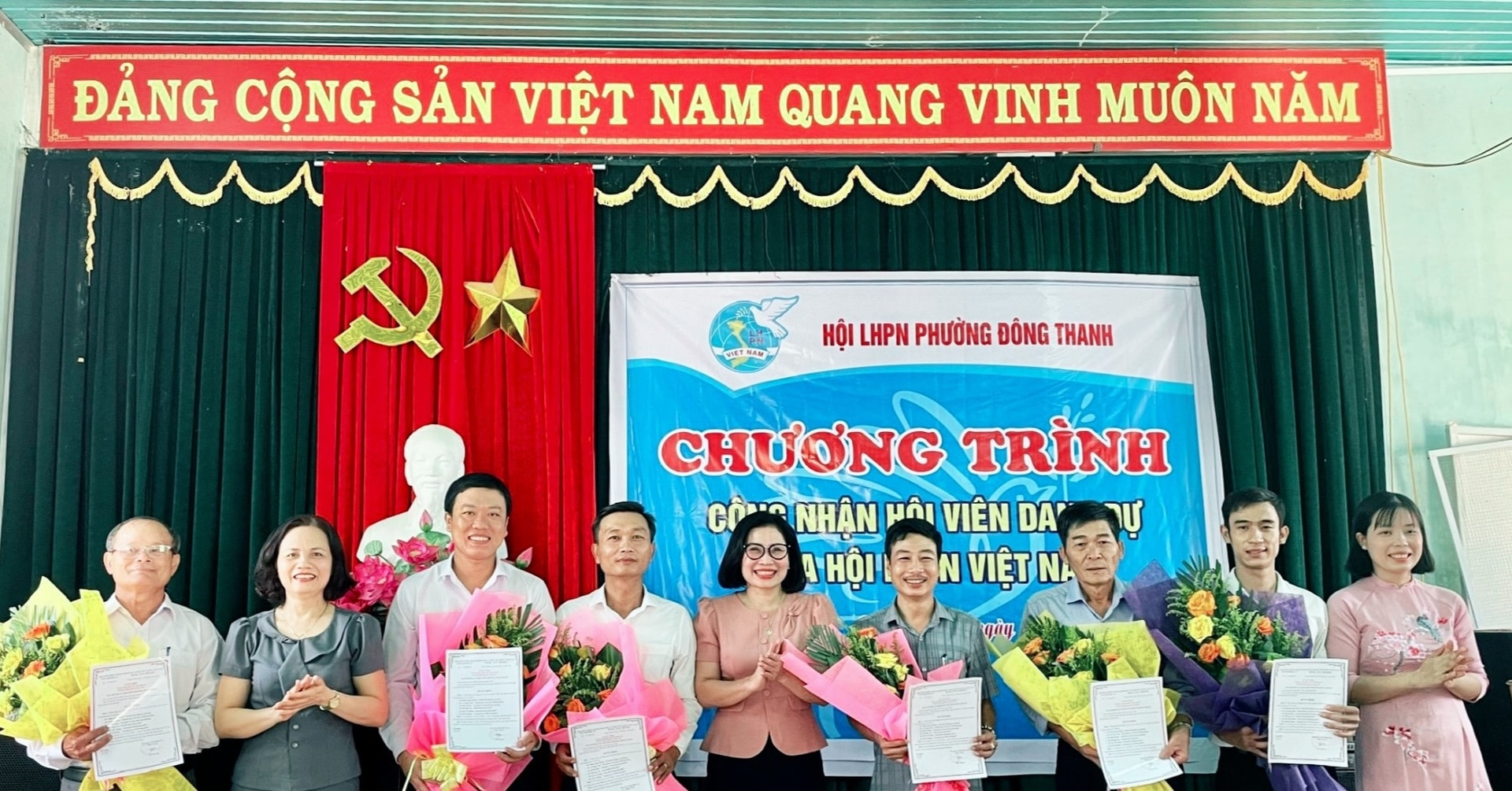 6 nam giới ở Quảng Trị được kết nạp vào Hội Liên hiệp phụ nữ