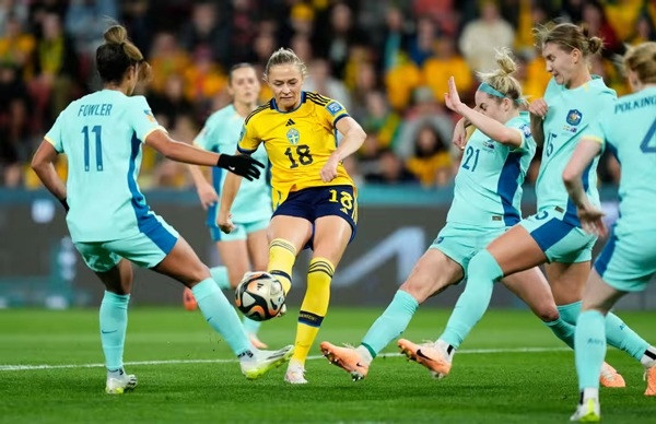 Dễ dàng hạ gục chủ nhà Australia, Thụy Điển giành hạng 3 World Cup 2023 - 2
