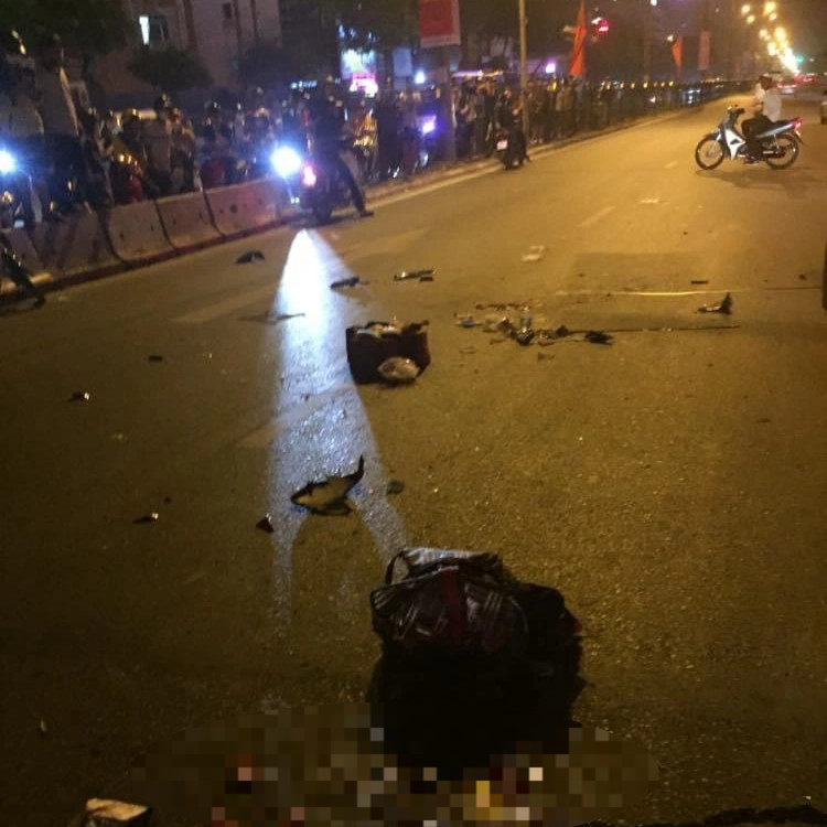 Tai nạn giao thông ở Hà Nội lúc nửa đêm, chiến sỹ công an 19 tuổi tử vong - 2