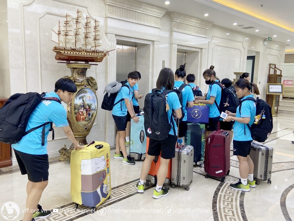 Đội tuyển nữ Việt Nam đến Hải Phòng tập huấn, chuẩn bị cho ASIAD 19