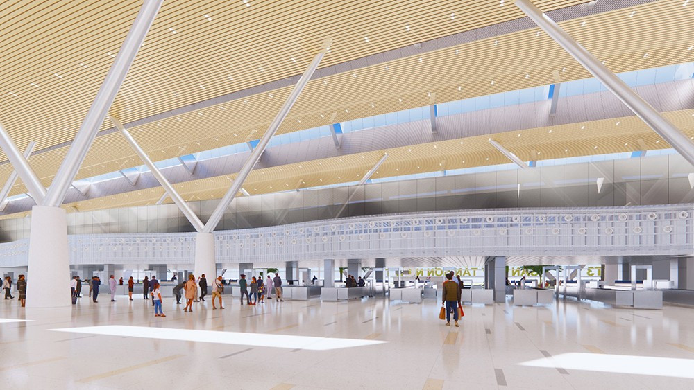 Thiết kế 'áo dài' của ga sân bay Tân Sơn Nhất gần 11.000 tỷ sắp khởi công ảnh 9