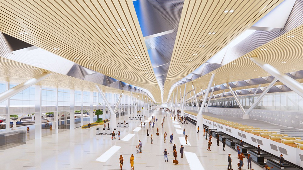 Thiết kế 'áo dài' của ga sân bay Tân Sơn Nhất gần 11.000 tỷ sắp khởi công ảnh 8
