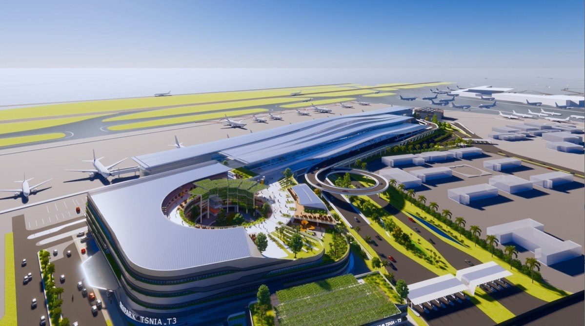 Thiết kế 'áo dài' của ga sân bay Tân Sơn Nhất gần 11.000 tỷ sắp khởi công ảnh 1