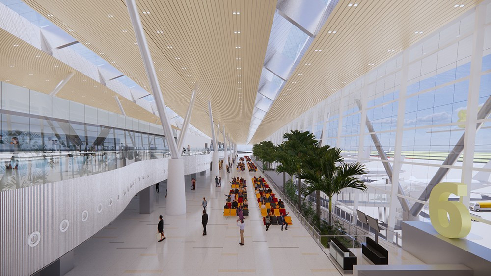 Thiết kế 'áo dài' của ga sân bay Tân Sơn Nhất gần 11.000 tỷ sắp khởi công ảnh 7