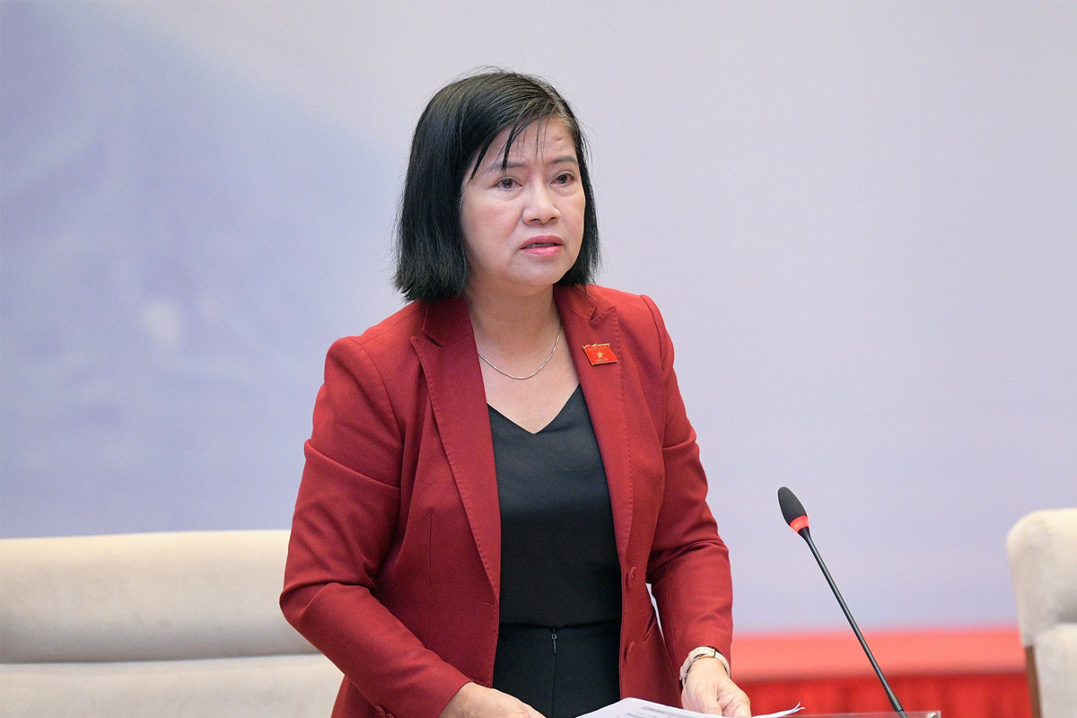 Bà Nguyễn Thị Lệ Thủy - Phó Chủ nhiệm Ủy ban Khoa học, Công nghệ và Môi trường của Quốc hội. (Ảnh: quochoi.vn).