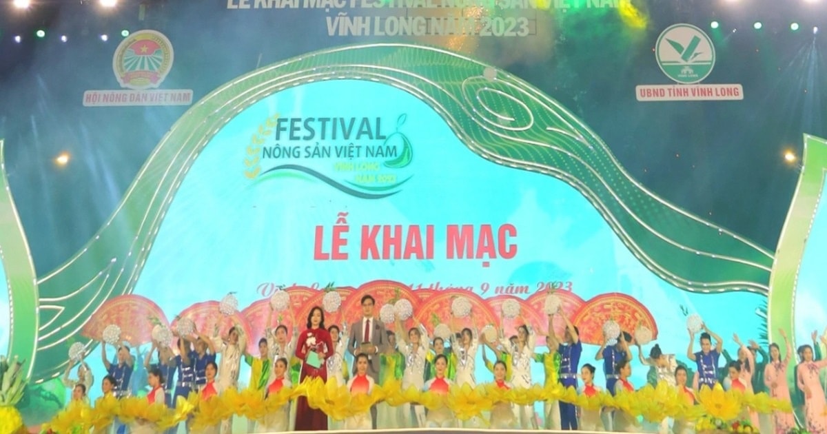Khai mạc Festival Nông sản Việt Nam - Vĩnh Long năm 2023