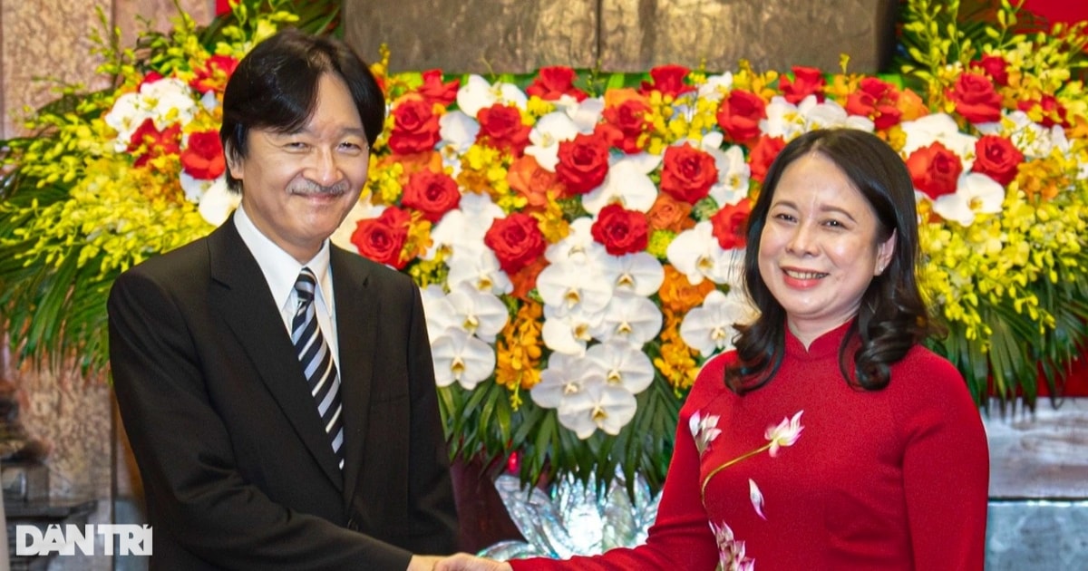 Lễ đón chính thức Hoàng Thái tử Nhật Bản tại Phủ Chủ tịch