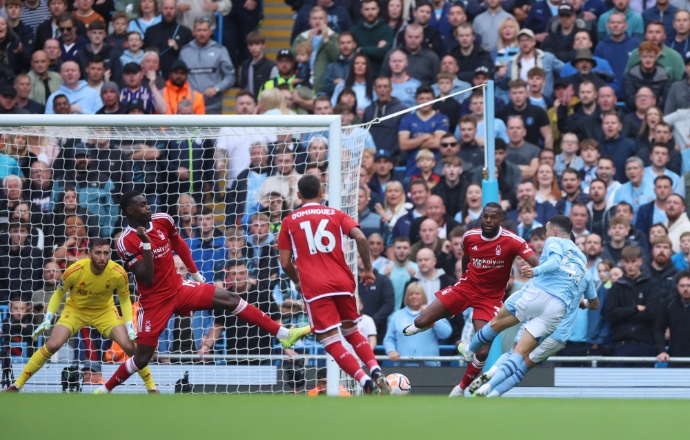 rodri linh the do, haaland ghi ban, man city thang kich tinh nottingham forest hinh anh 10