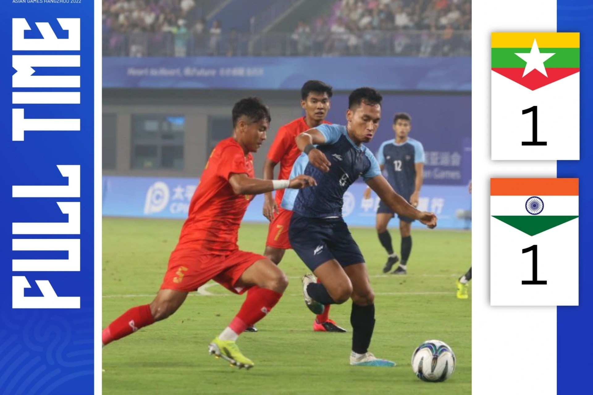 Myanmar hòa Ấn Độ khiến Olympic Việt Nam về nước sớm - 1