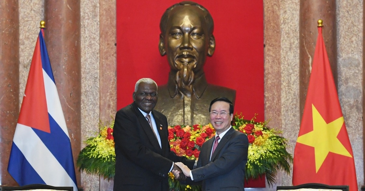 Chủ tịch nước: Quan hệ Việt Nam - Cuba là hình mẫu trên thế giới