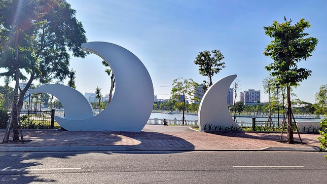Mãn nhãn với công viên gần 100 tỷ sắp hoàn thiện chào mừng 20 năm thành lập quận Long Biên ảnh 6