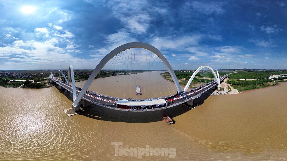 Độc lạ cầu vòm thép cao nhất Việt Nam vừa khánh thành ảnh 5