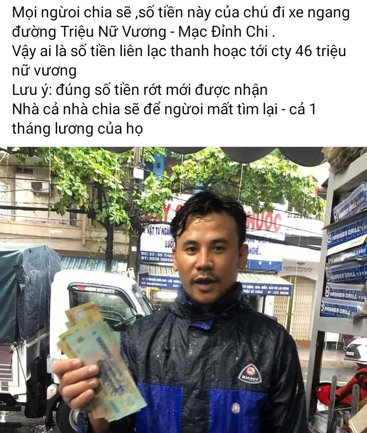 Nhặt được chục triệu đồng trong mưa ngập và tình người Đà Nẵng - 2
