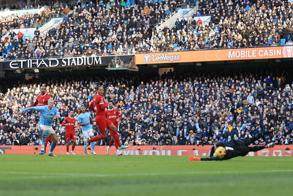 Haaland ghi bàn, Man City tuột chiến thắng trước Liverpool - 1
