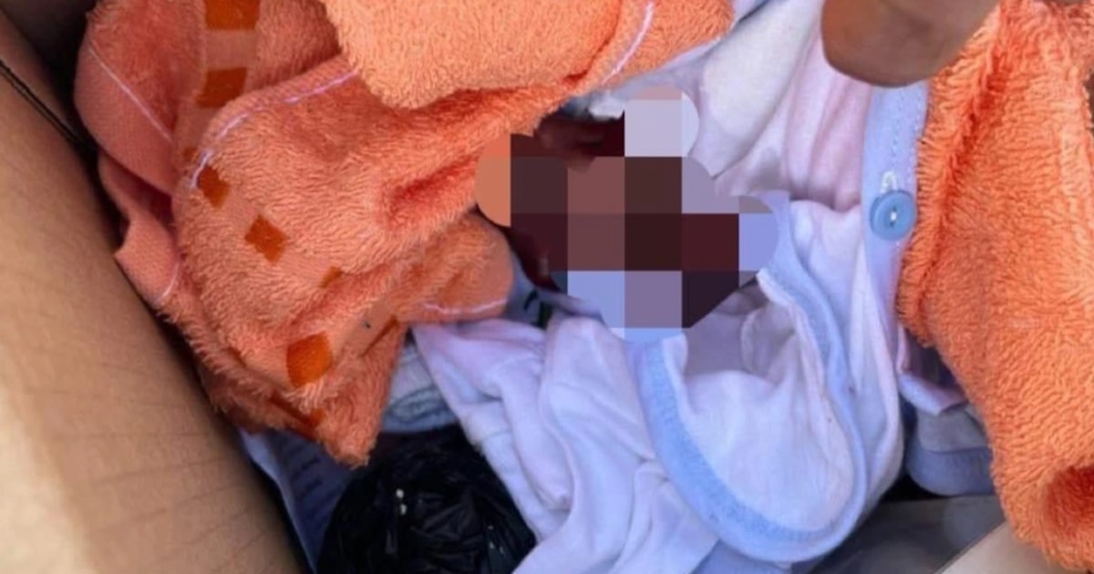 Phát hiện thi thể bé trai sơ sinh đặt trong thùng giấy