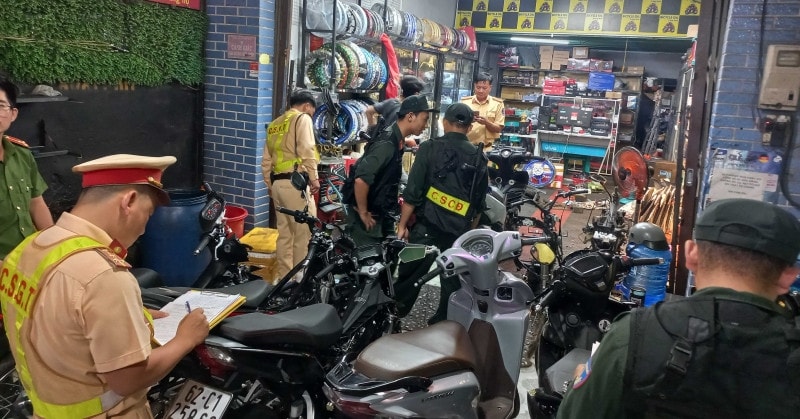 Triệt phá các lò 'độ' xe trái phép, hạn chế tội phạm đường phố ở Đồng Nai