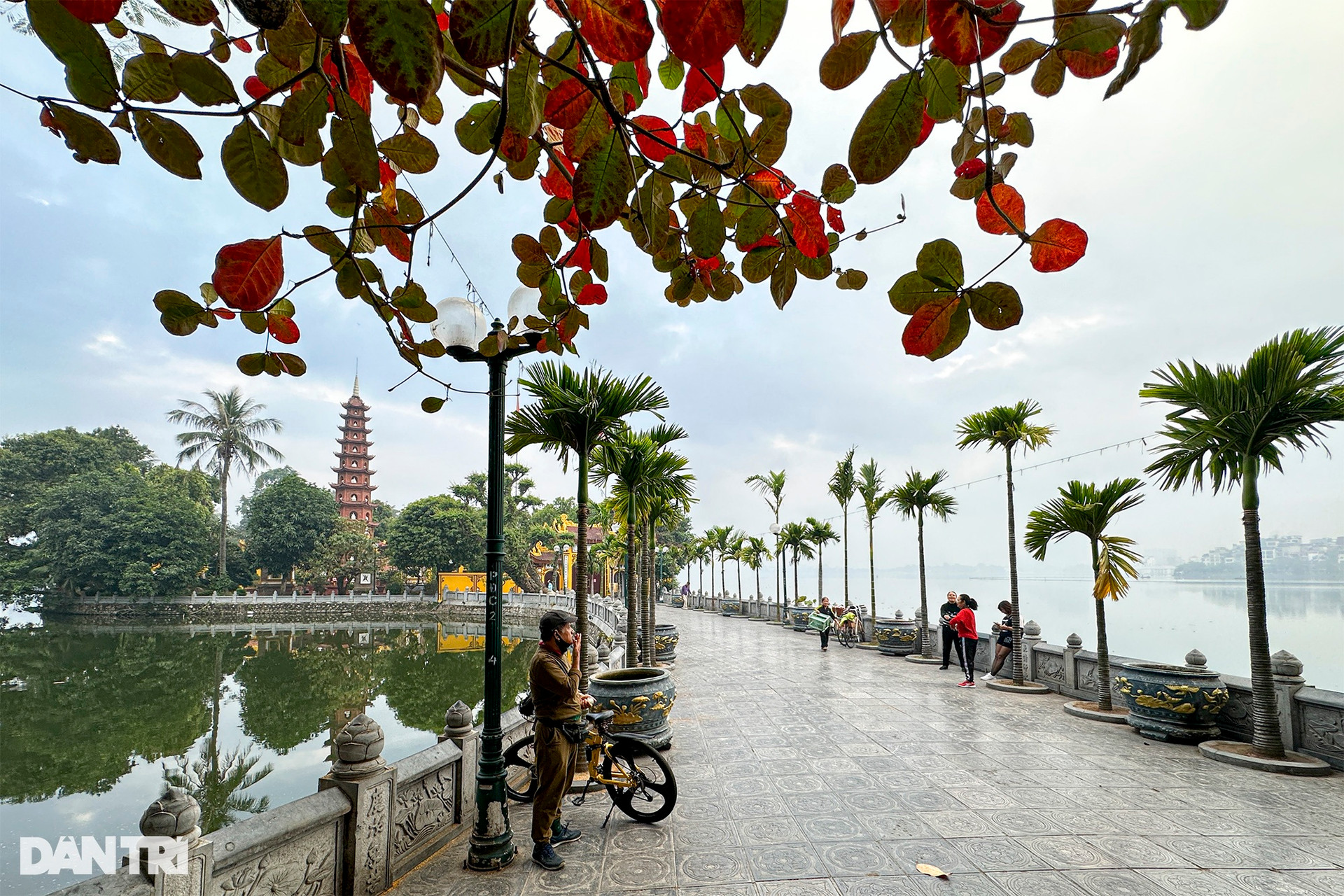 Hình ảnh đường phố Hà Nội yên bình trong ngày đầu năm mới 2024 - 3