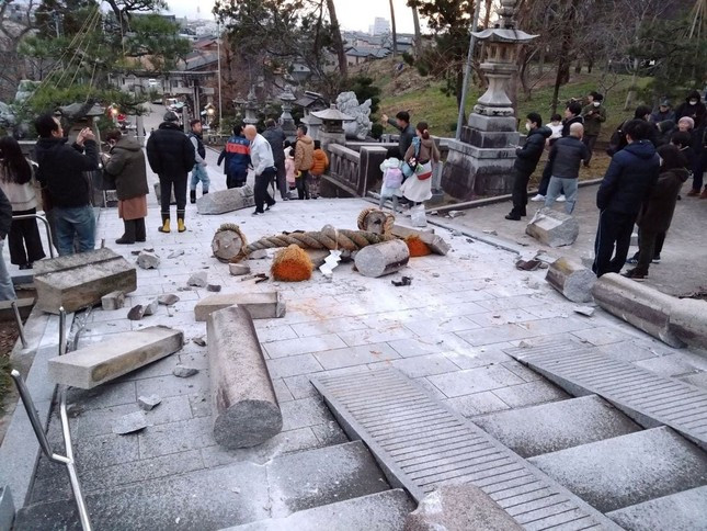 Động đất cực mạnh ở Nhật Bản, cảnh báo sóng thần cao tới 5m ảnh 6