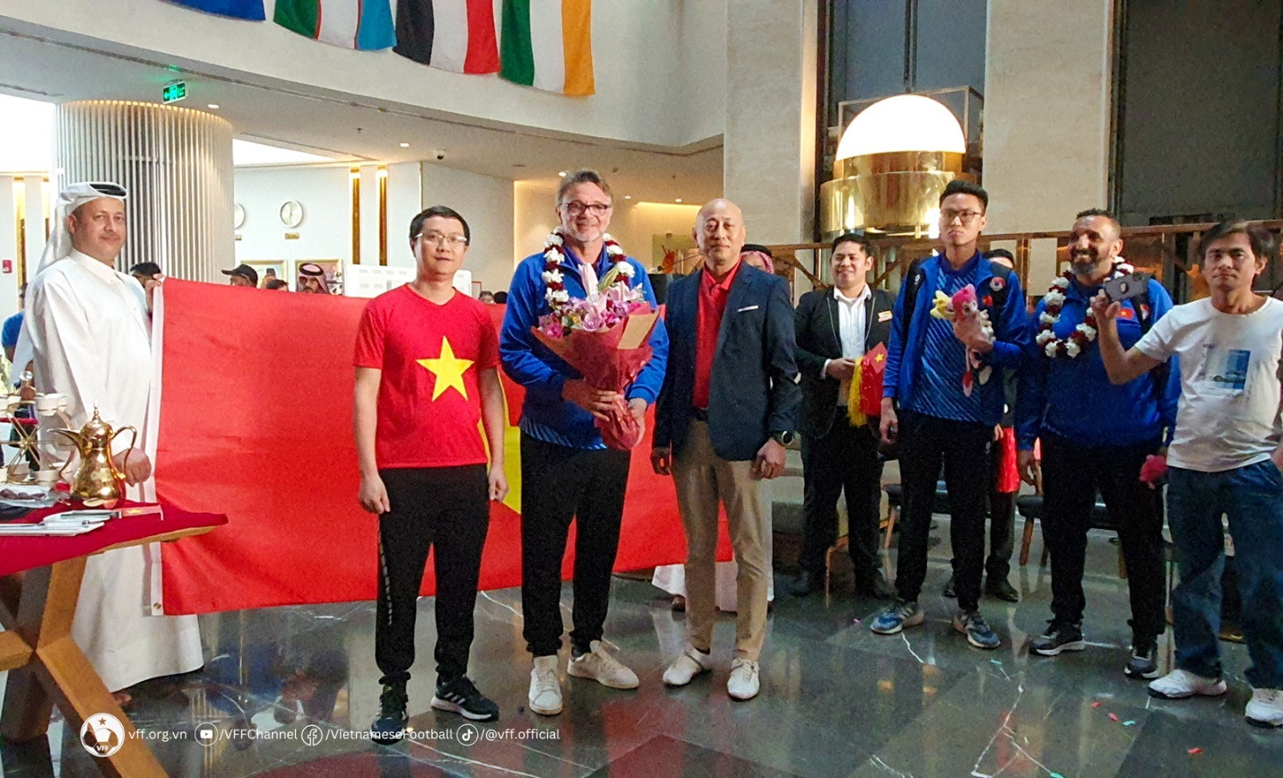 Đội tuyển Việt Nam được tiếp đón nồng nhiệt tại Qatar - 8