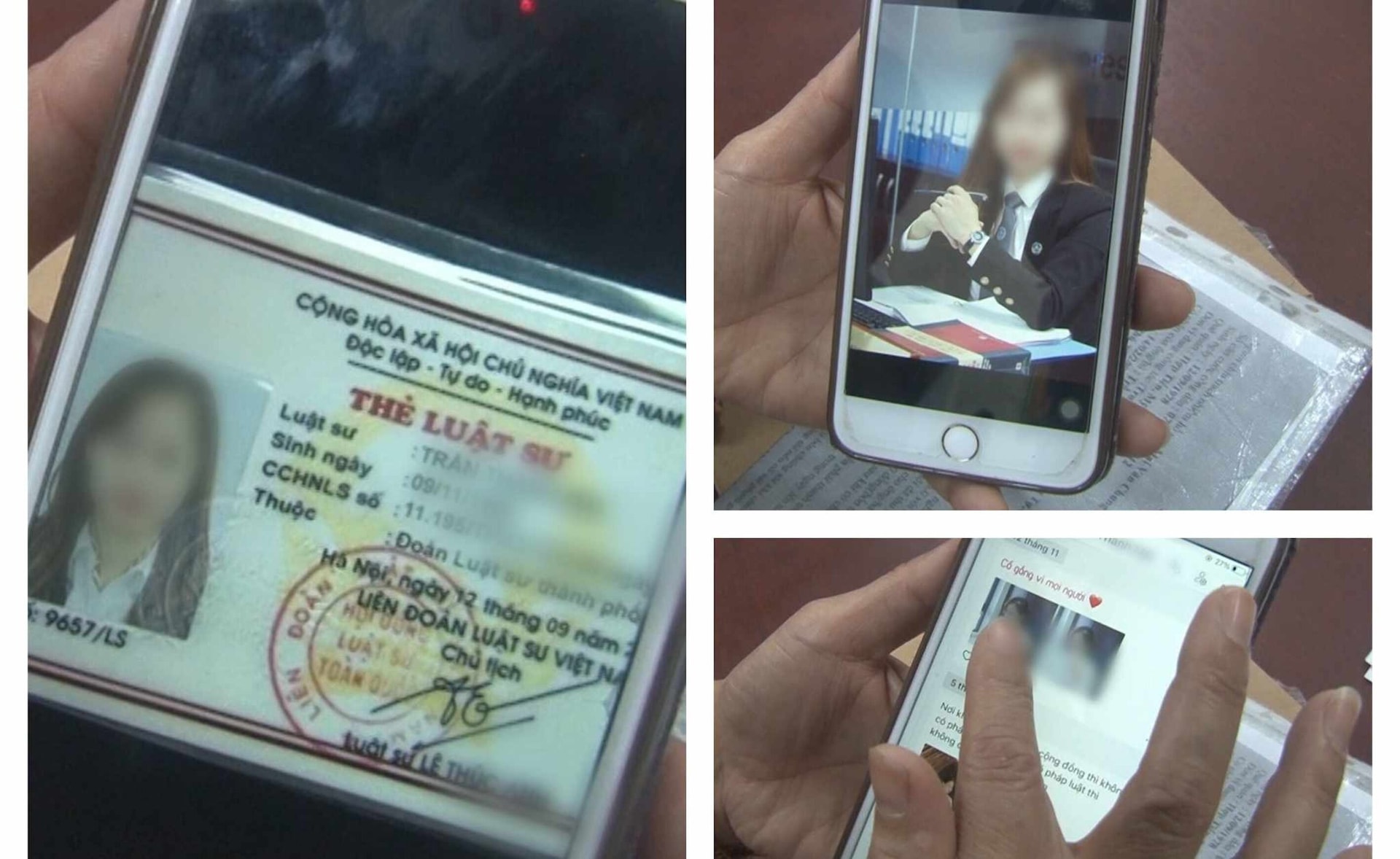 Giả mạo luật sư để lừa nạn nhân bị lừa đảo qua mạng xã hội