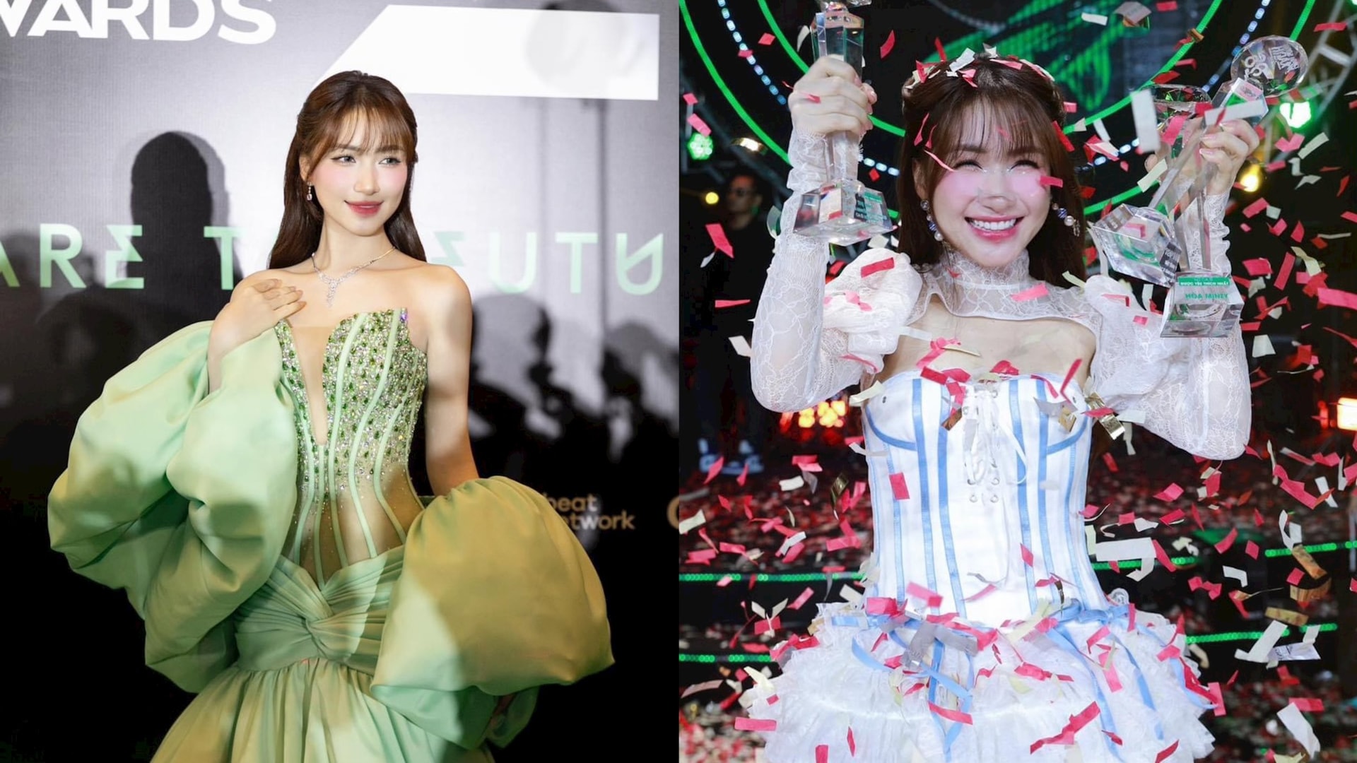 Hòa Minzy bội thu giải thưởng đầu năm 2024