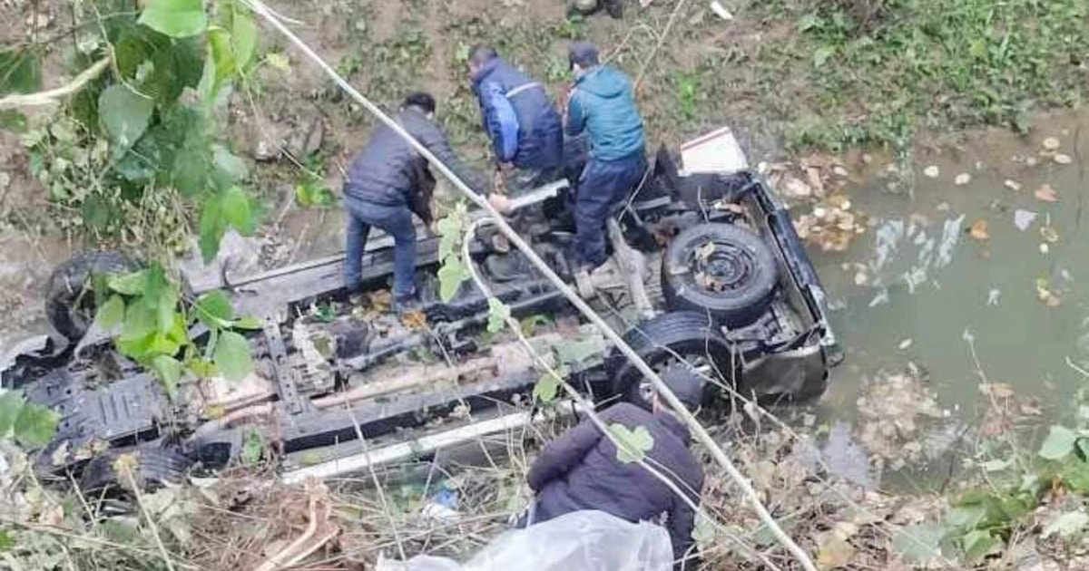 Ô tô lao xuống vực ở Lạng Sơn, 2 người tử vong