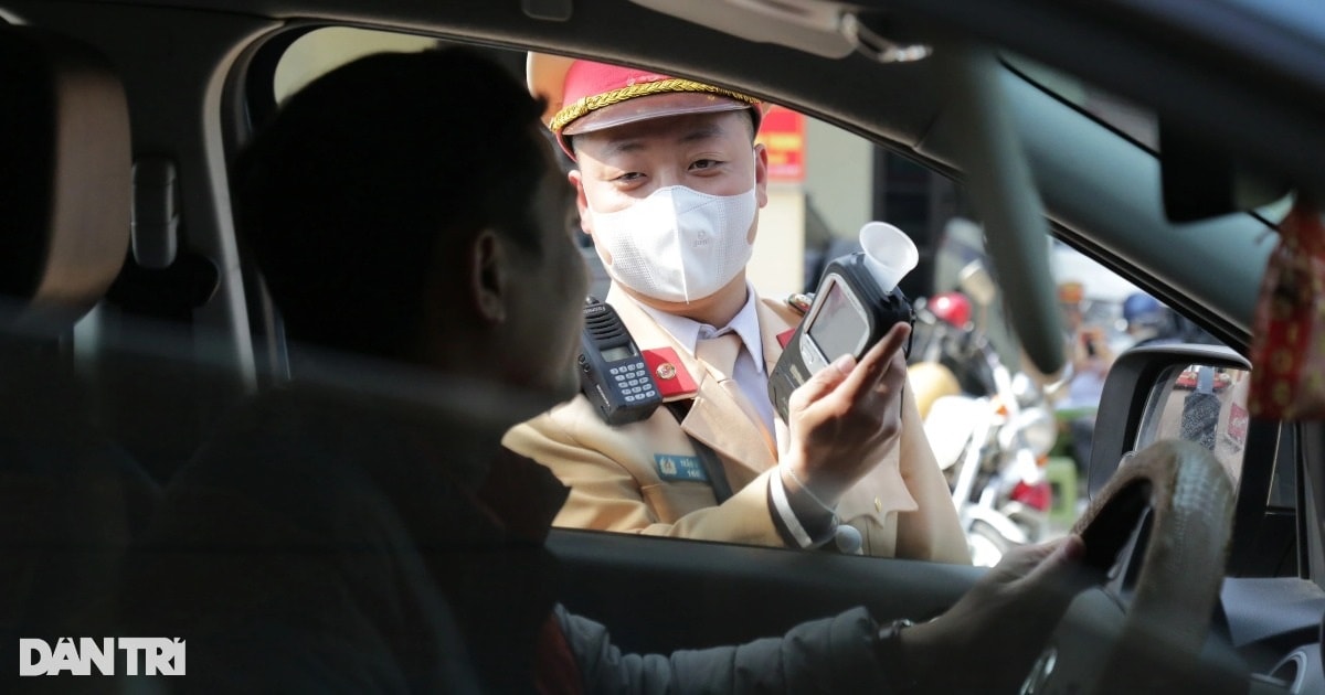 Xuyên Tết xử lý 'ma men', phát hiện lái xe dính cồn gấp 3,2 lần kịch khung