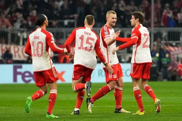 Harry Kane chói sáng, Bayern Munich giành vé vào tứ kết Champions League - 2