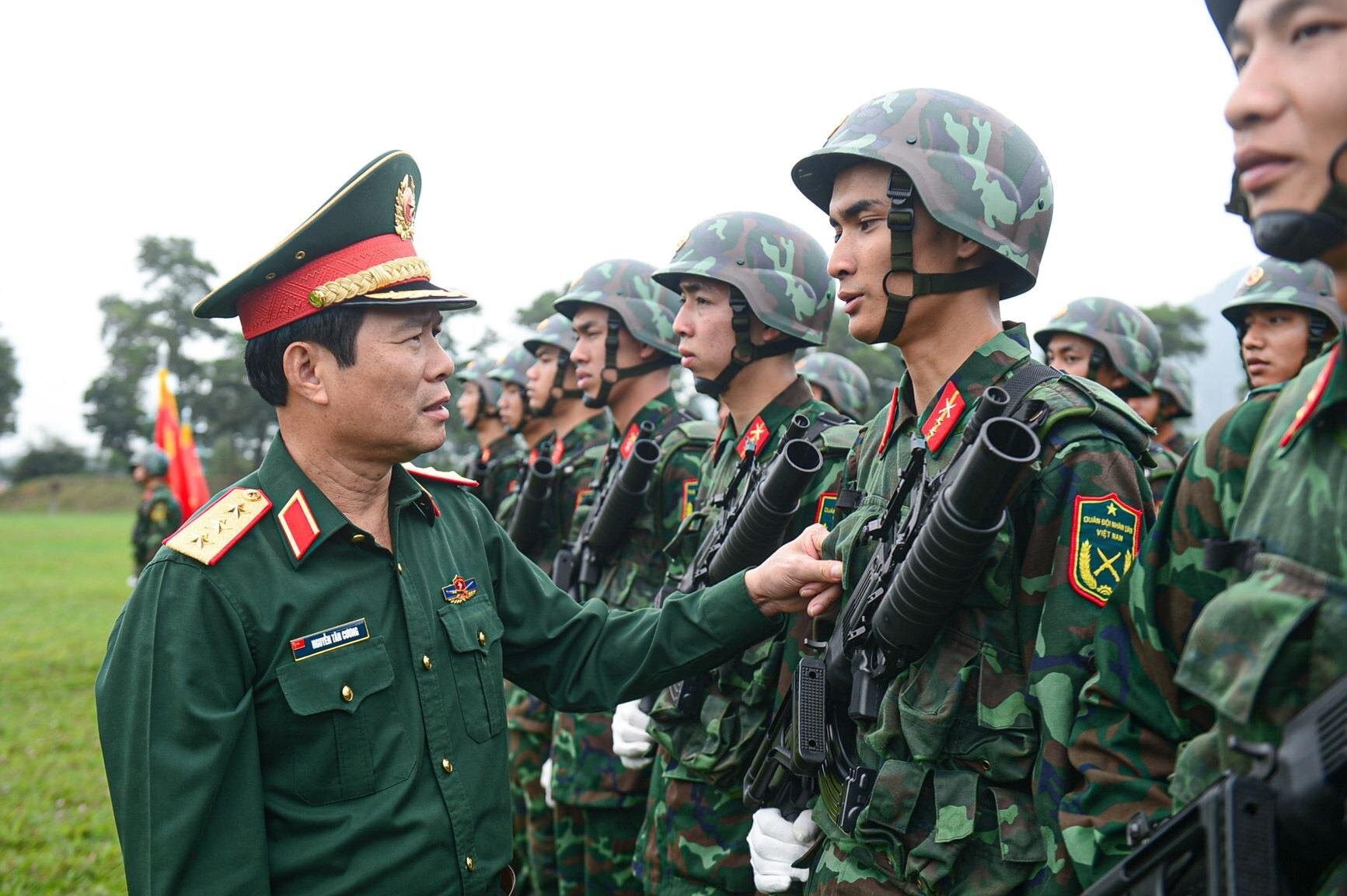 3.500 chiến sĩ hợp luyện diễu binh kỷ niệm Chiến thắng Điện Biên Phủ - 3