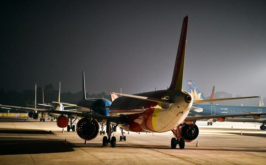 Các hãng hàng không tăng chuyến bay đêm để đáp ứng lượng cầu lớn dịp nghỉ lễ 30/4 - 1/5. (Ảnh minh hoạ: Cục hàng không).