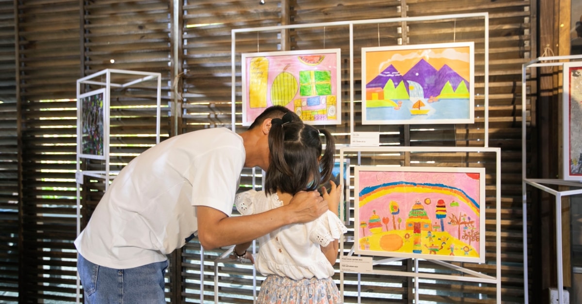 Bước vào thế giới nghệ thuật của trẻ em khuyết tật tại triển lãm Beyond Barriers