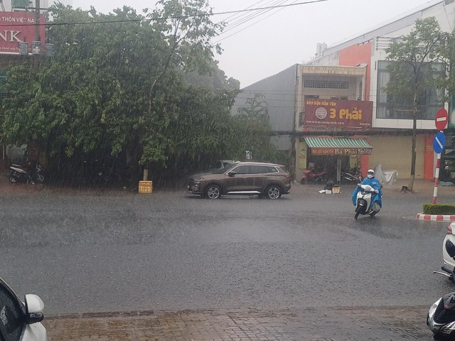 CLIP: Người dân Cần Thơ vui sướng khi đón cơn mưa 