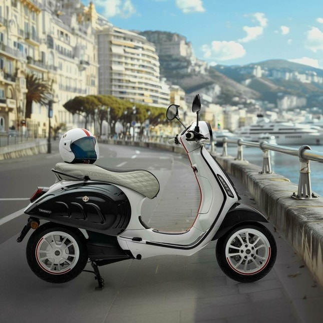 Vespa điện phiên bản đặc biệt chỉ có 99 chiếc trên toàn thế giới ảnh 8